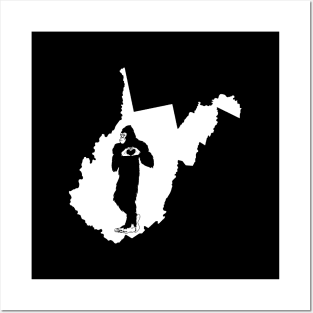 West Virginia Bigfoot Posters and Art